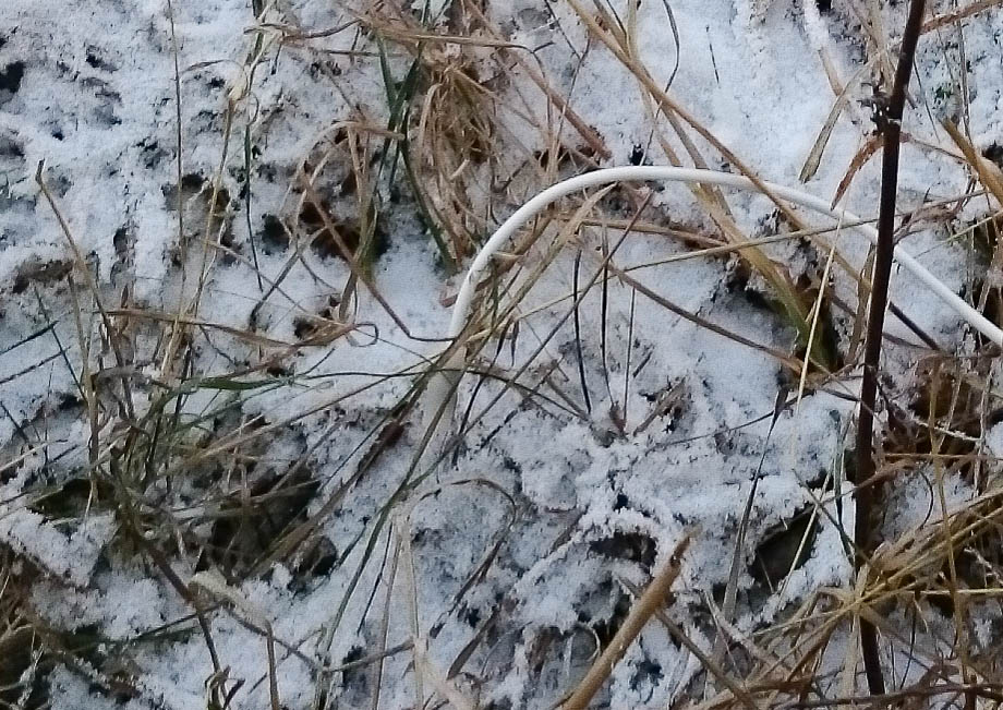 iSocket temperature sensor outside in snow